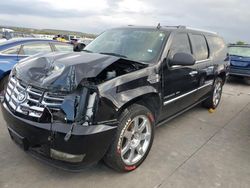 Salvage cars for sale at Grand Prairie, TX auction: 2011 Cadillac Escalade ESV Premium