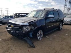 Salvage cars for sale at Elgin, IL auction: 2011 Chevrolet Tahoe K1500 LTZ