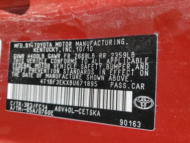 2011 Toyota Camry Base