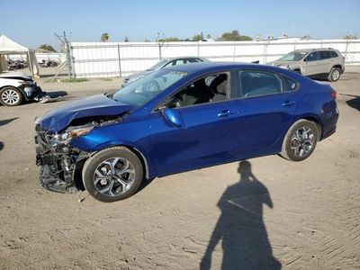 Salvage cars for sale from Copart Bakersfield, CA: 2020 KIA Forte FE