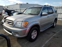 Buy Salvage Cars For Sale now at auction: 2002 Toyota Sequoia SR5