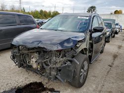 Nissan Pathfinder salvage cars for sale: 2018 Nissan Pathfinder S