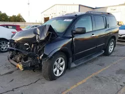 Salvage cars for sale at Rogersville, MO auction: 2015 Nissan Armada SV