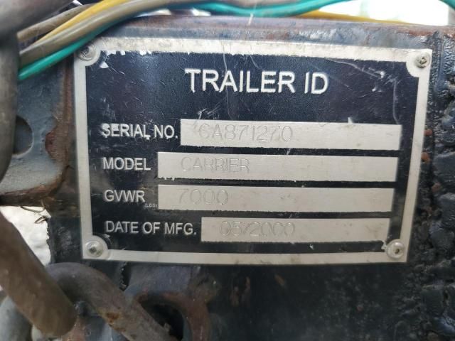 2000 Special Construction Trailer