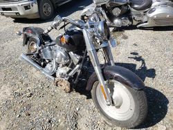 Salvage Motorcycles for sale at auction: 2001 Harley-Davidson Flstfi