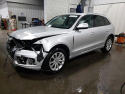 Salvage cars for sale at Ham Lake, MN auction: 2014 Audi Q5 Premium