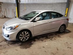 Hyundai Accent SE salvage cars for sale: 2017 Hyundai Accent SE