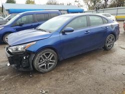 Salvage cars for sale from Copart Wichita, KS: 2019 KIA Forte GT Line