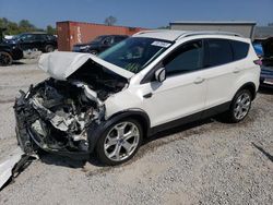 Salvage cars for sale from Copart Hueytown, AL: 2017 Ford Escape Titanium