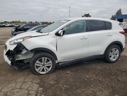 Vehiculos salvage en venta de Copart Woodhaven, MI: 2018 KIA Sportage LX