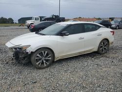 Salvage cars for sale from Copart Tifton, GA: 2016 Nissan Maxima 3.5S