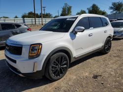 Salvage cars for sale from Copart Oklahoma City, OK: 2022 KIA Telluride SX