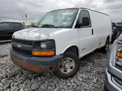 Salvage cars for sale from Copart Angola, NY: 2006 Chevrolet Express G2500