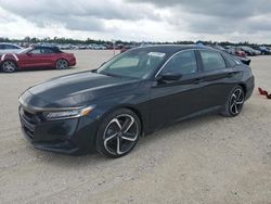 Salvage cars for sale from Copart Arcadia, FL: 2022 Honda Accord Sport SE