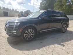 Salvage cars for sale from Copart Knightdale, NC: 2017 Audi Q7 Premium Plus