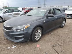 Salvage cars for sale at Elgin, IL auction: 2016 KIA Optima LX