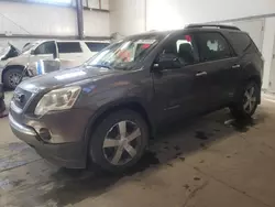 Carros salvage a la venta en subasta: 2007 GMC Acadia SLE