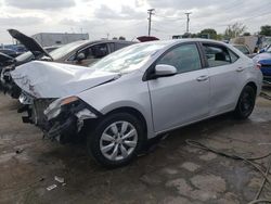 Salvage cars for sale at Chicago Heights, IL auction: 2015 Toyota Corolla L