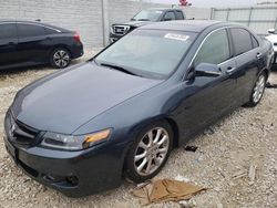 Salvage cars for sale from Copart Franklin, WI: 2008 Acura TSX