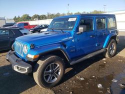 Jeep salvage cars for sale: 2021 Jeep Wrangler Unlimited Sahara