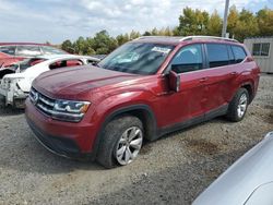 Volkswagen salvage cars for sale: 2019 Volkswagen Atlas S