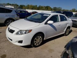 Salvage cars for sale from Copart Louisville, KY: 2010 Toyota Corolla Base