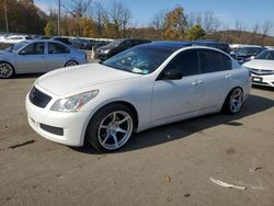 Salvage cars for sale at Marlboro, NY auction: 2009 Infiniti G37