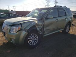 Salvage cars for sale from Copart Dyer, IN: 2009 Mercury Mariner Premier