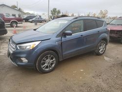 Ford Escape salvage cars for sale: 2018 Ford Escape SE