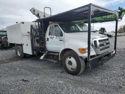 Salvage cars for sale from Copart Ebensburg, PA: 2009 Ford F750 Super Duty