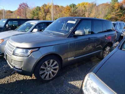 Land Rover Range Rover salvage cars for sale: 2017 Land Rover Range Rover HSE