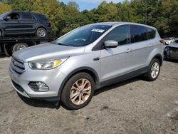 Vehiculos salvage en venta de Copart Austell, GA: 2017 Ford Escape SE