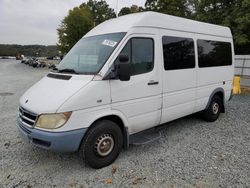 Salvage cars for sale from Copart Concord, NC: 2005 Sprinter 2500 Sprinter