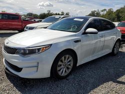 Salvage cars for sale at Riverview, FL auction: 2016 KIA Optima EX