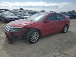 Salvage cars for sale from Copart Wichita, KS: 2012 Ford Fusion SEL