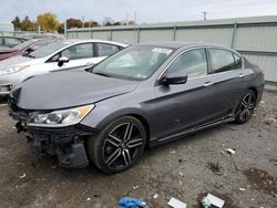 Salvage cars for sale from Copart Pennsburg, PA: 2017 Honda Accord Sport Special Edition