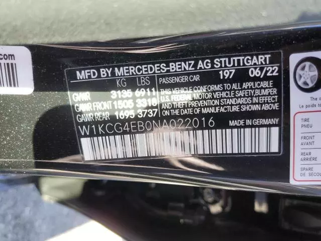 2022 Mercedes-Benz EQS Sedan 580 4matic