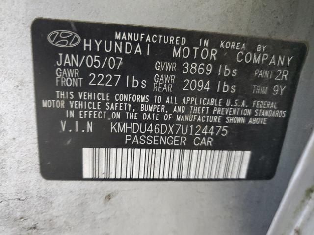 2007 Hyundai Elantra GLS