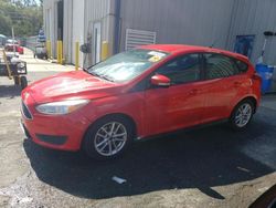 Vehiculos salvage en venta de Copart Savannah, GA: 2015 Ford Focus SE