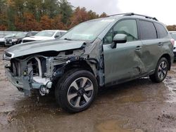 Salvage cars for sale from Copart Lyman, ME: 2017 Subaru Forester 2.5I Premium
