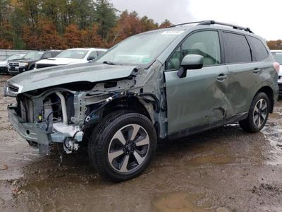 Salvage cars for sale from Copart Lyman, ME: 2017 Subaru Forester 2.5I Premium