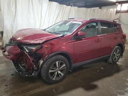 Salvage cars for sale from Copart Ebensburg, PA: 2018 Toyota Rav4 Adventure