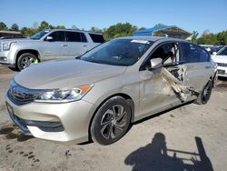 Honda Accord LX Vehiculos salvage en venta: 2017 Honda Accord LX