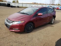 Salvage cars for sale from Copart Columbia Station, OH: 2010 Honda Insight EX