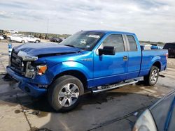 Salvage cars for sale at Grand Prairie, TX auction: 2013 Ford F150 Super Cab
