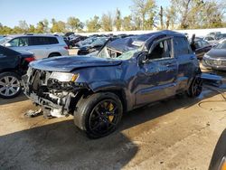 Jeep Grand Cherokee Trackhawk salvage cars for sale: 2021 Jeep Grand Cherokee Trackhawk