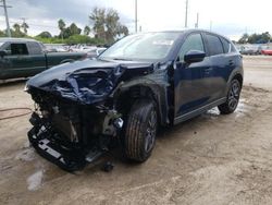 Salvage cars for sale at Riverview, FL auction: 2017 Mazda CX-5 Grand Touring