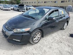 Salvage cars for sale from Copart Opa Locka, FL: 2010 Honda Insight EX