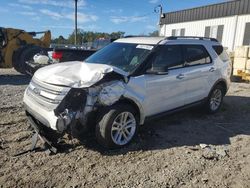 Salvage cars for sale from Copart Savannah, GA: 2014 Ford Explorer XLT