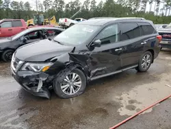 Salvage cars for sale at Harleyville, SC auction: 2019 Nissan Pathfinder S